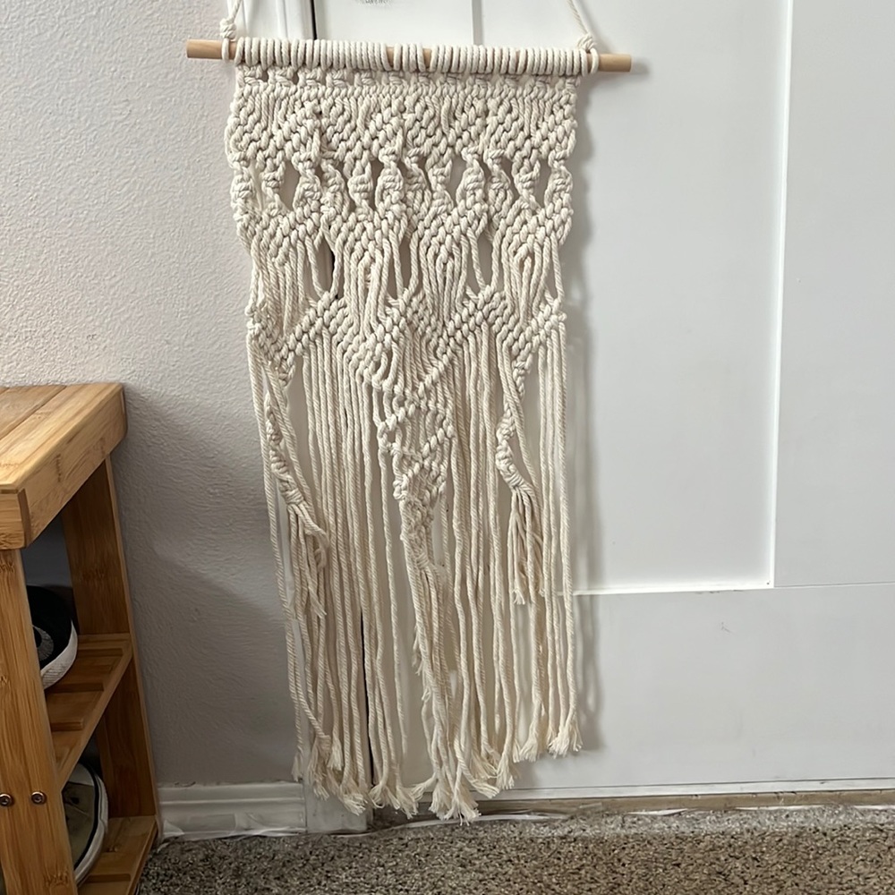 Macrame wall hanging